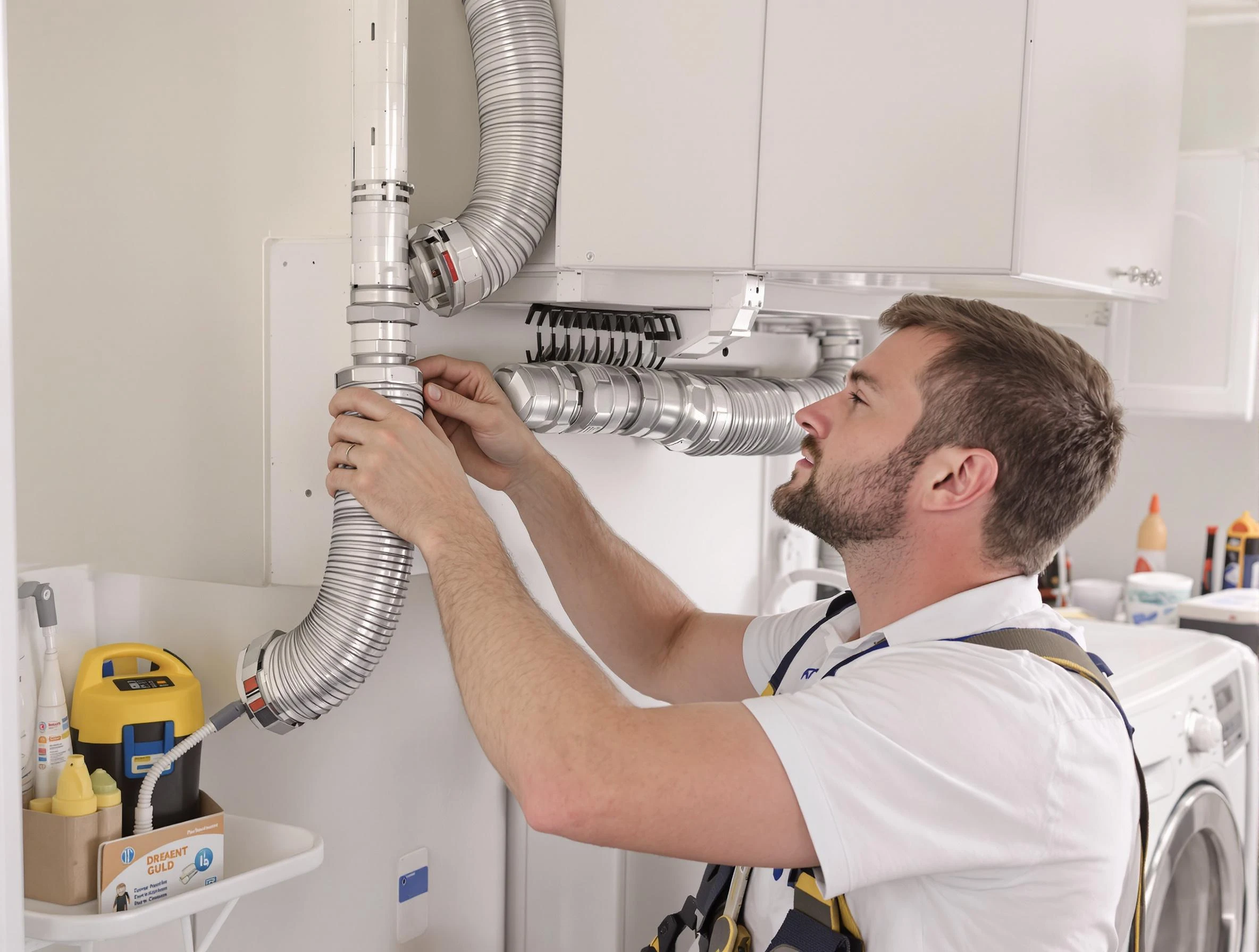 Professional dryer vent repair and installation by Lincoln Dryer Vent Cleaning in Lincoln
